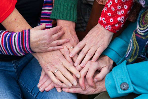 Family protected under an umbrella — life and disability insurance